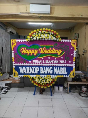 Papan Bunga di Lebak Bulus