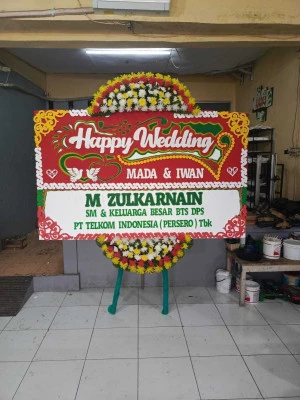 Papan Bunga di Lebak Bulus