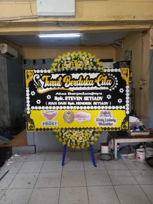 Papan Bunga di Lebak Bulus