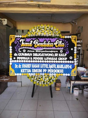 Papan Bunga di Lebak Bulus